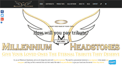 Desktop Screenshot of millenniumheadstones.com