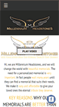 Mobile Screenshot of millenniumheadstones.com